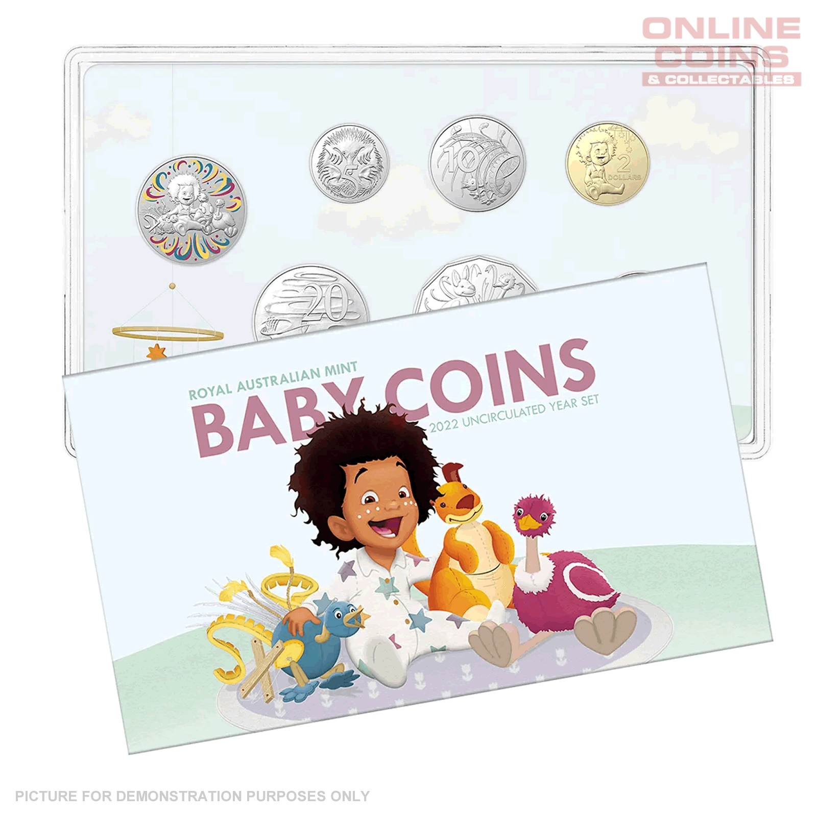 2022 Royal Australian Mint Uncirculated Baby Coin Set - Baby Coins